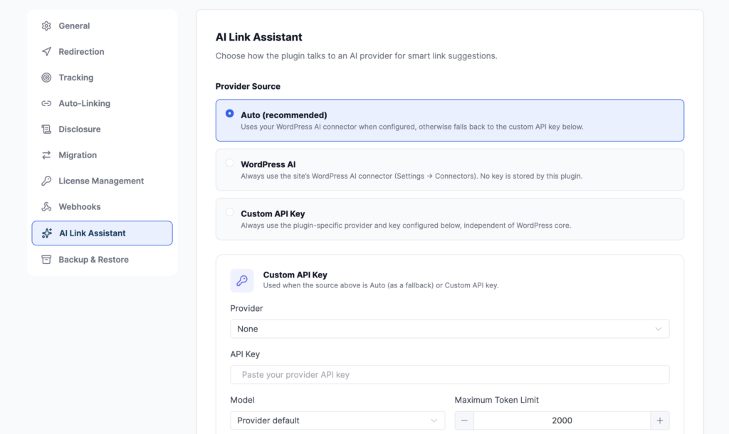 Link Manager Pro, AI Link Assistant